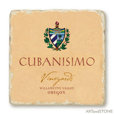 Cubanisimo Tumbled Coaster