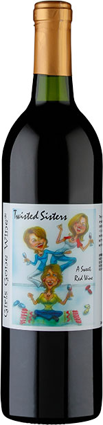 Twisted Sisters, sweet red wine