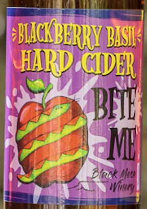 Blackberry Basil Hard Cider Photo