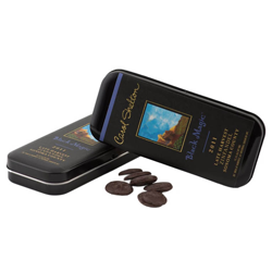 Dark Chocolate 72% Cacao with Carol Shelton Logo Photo