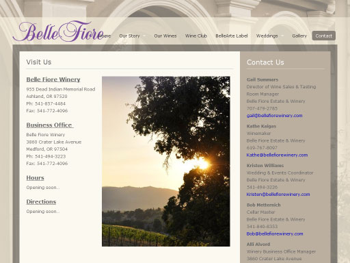 Belle Fiore Winery