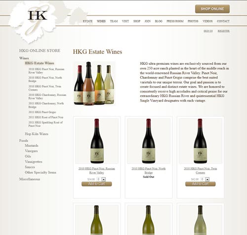 HKG Wines