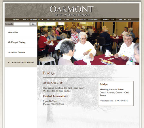 Oakmont Village Active Adult Community