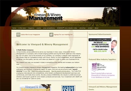 Vineyard and Winery Management