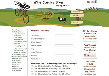 Wine Country Bikes